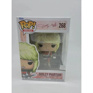 Dolly Parton Funko POP ROCKS #268 W/ Protective Sleeve Case